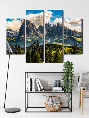 Ljuddämpande tavla - View of the italian