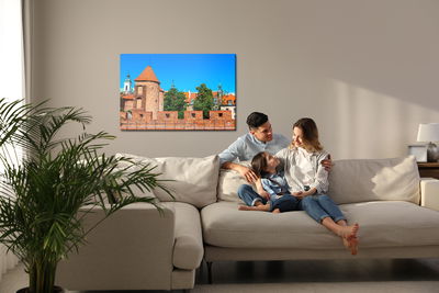 Ljuddämpande tavla - Old walls in Warsaw