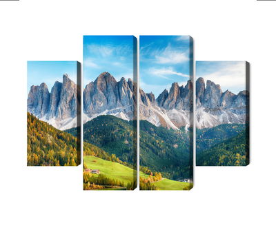 Ljuddämpande tavla - Dolomites mountain range