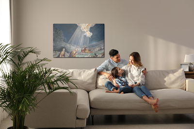 Ljuddämpande tavla - Annunciation of the angelus