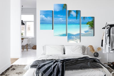 Ljuddämpande tavla - A beach in the maldives