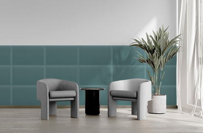 Rektangulær lydabsorber - fløjl