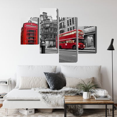 Ljuddämpande tavla - Vintage american car in cuba