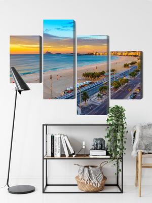 Ljuddämpande tavla - Sunrise view of copacabana