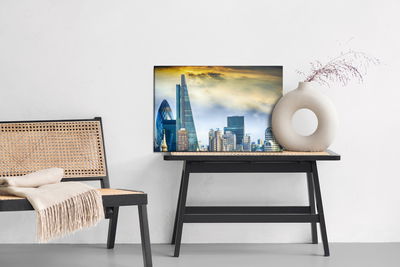 Ljuddämpande tavla - London skyscrapers 3d