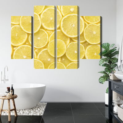 Ljuddämpande tavla - Lemon slices