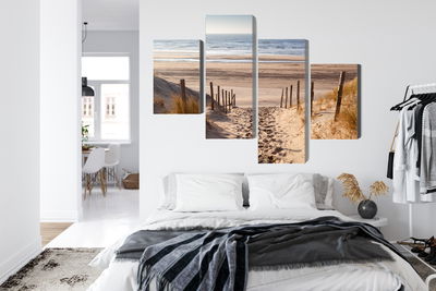Ljuddämpande tavla - Sandy path to the north sea