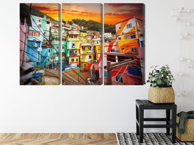 Ljuddämpande tavla - Rio de janeiro city center