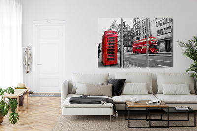 Ljuddämpande tavla - Vintage american car in cuba