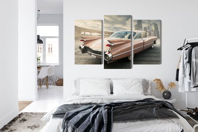 Ljuddämpande tavla - Vintage style car