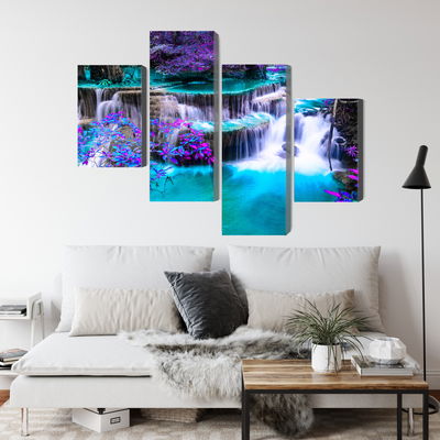 Ljuddämpande tavla - Huay mae khamin waterfall