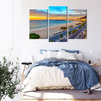 Ljuddämpande tavla - Sunrise view of copacabana