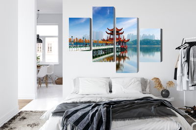 Ljuddämpande tavla - The famous tourist