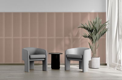 Rektangulær lydabsorber - fløjl