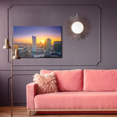 Ljuddämpande tavla - Modern skyscrapers of Warsaw