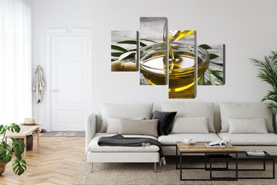 Ljuddämpande tavla - Olive oil