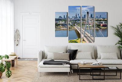 Ljuddämpande tavla - The bridge with the Warsaw