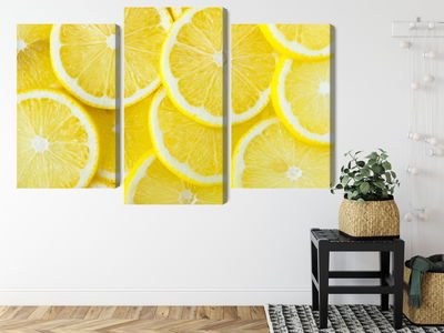 Ljuddämpande tavla - Lemon slices