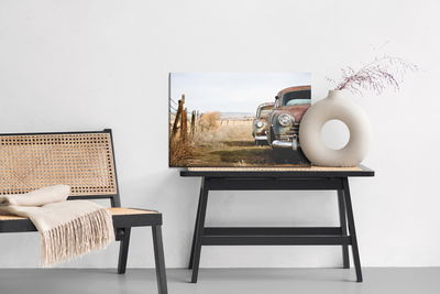 Ljuddämpande tavla - Vintage cars