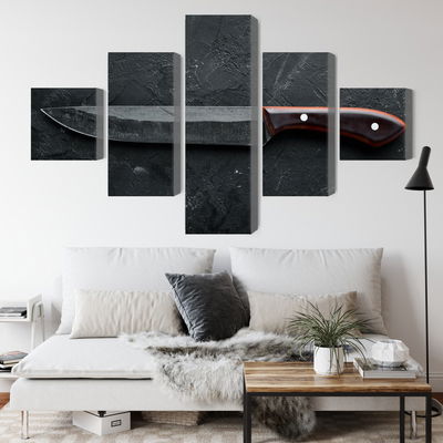 Ljuddämpande tavla - Old kitchen knife