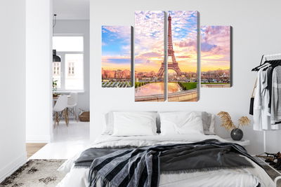 Ljuddämpande tavla - Eiffel tower in Paris