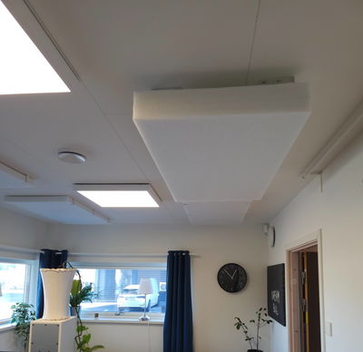 Ljudabsorbering till tak - PES ceiling Deep Absorb