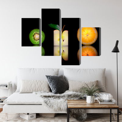 Ljuddämpande tavla - Fruit halves