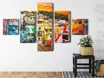 Ljuddämpande tavla - Rio de janeiro city center