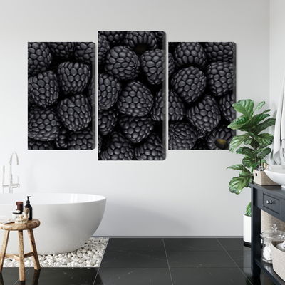 Ljuddämpande tavla - Blackberries on a macro scale