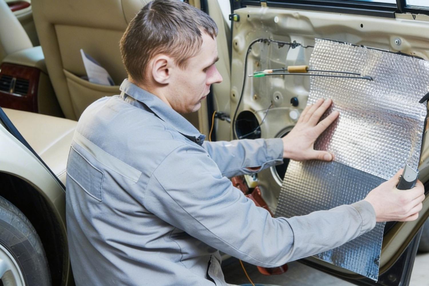 Kunskapsportal om ljudisolering, ljudabsorbering och vibrationsdämpning i bil