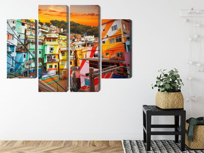 Ljuddämpande tavla - Rio de janeiro city center