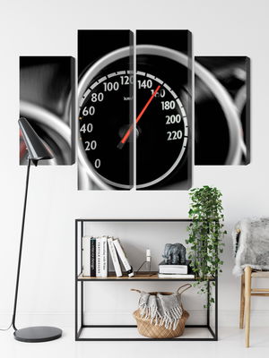 Ljuddämpande tavla - Car speedometer