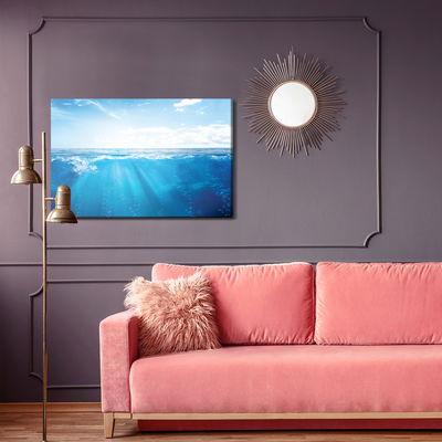 Ljuddämpande tavla - The beauty of the sea