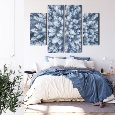 Ljuddämpande tavla - Aerial view of the winter