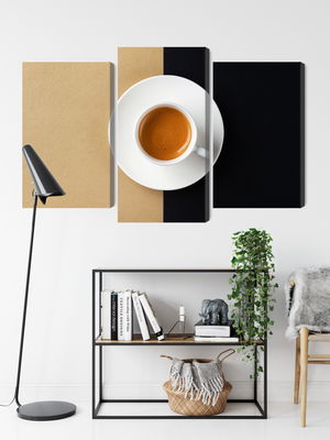 Ljuddämpande tavla - A cup of italian coffee