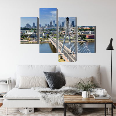 Ljuddämpande tavla - The bridge with the Warsaw