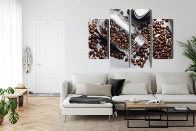 Ljuddämpande tavla - Ingredients for making coffee