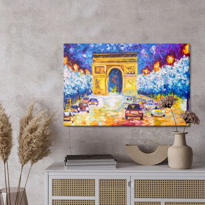 Ljuddämpande tavla - Triumphal arch as painted