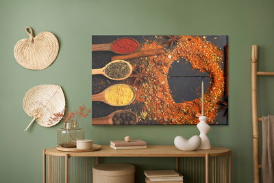 Ljuddämpande tavla - Heart of spices