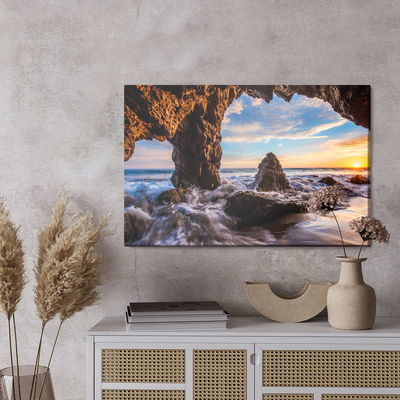 Ljuddämpande tavla - Sea cave