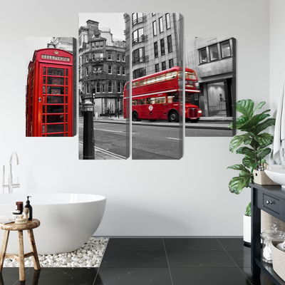 Ljuddämpande tavla - Vintage american car in cuba