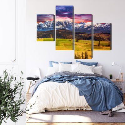 Ljuddämpande tavla - Landscape with the polish