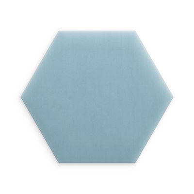 Sekskantet lydabsorber - fløjl