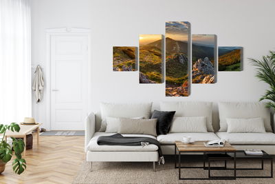 Ljuddämpande tavla - Bread mountain peak