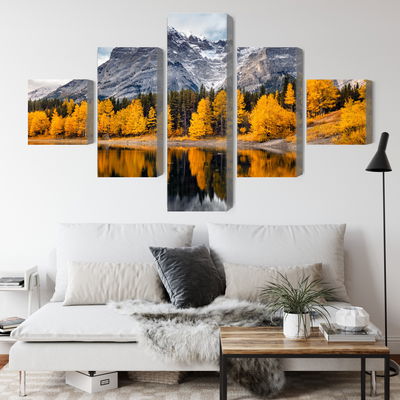 Ljuddämpande tavla - Banff national park in Canada