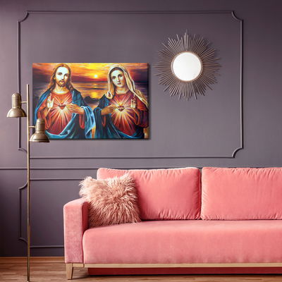 Ljuddämpande tavla - Mother of god with jesus