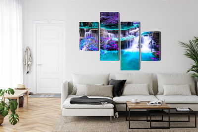 Ljuddämpande tavla - Huay mae khamin waterfall