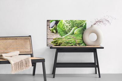 Ljuddämpande tavla - Bunch of green vegetables