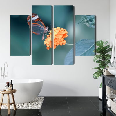 Ljuddämpande tavla - Butterfly in the summer