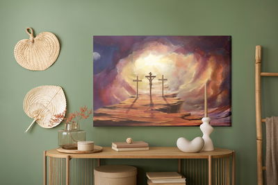 Ljuddämpande tavla - Jesus on the cross